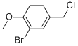 2-bromo-4-(chloromethyl)-1-methoxybenzene